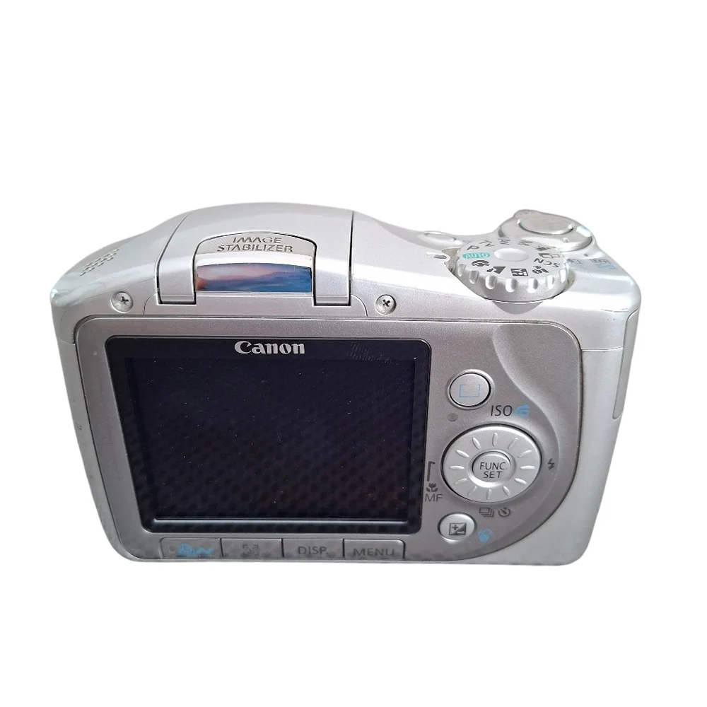Canon PowerShot SX100 IS Digital Camera Silver Finish Original Box And + - Picture 5 of 16